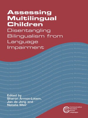 cover image of Assessing Multilingual Children